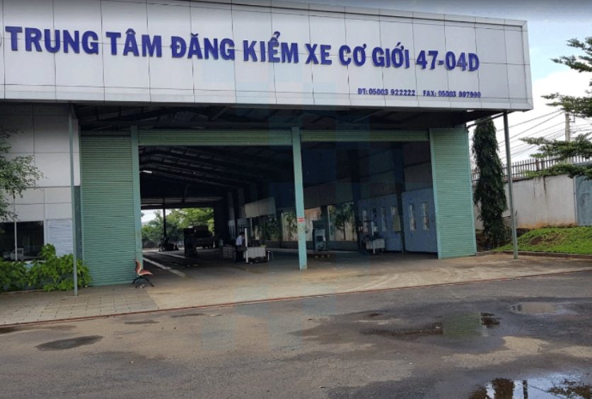 Trung tâm đăng kiểm 47-04D bị đóng cửa 1 tháng, bắt đầu từ ngày 23/8